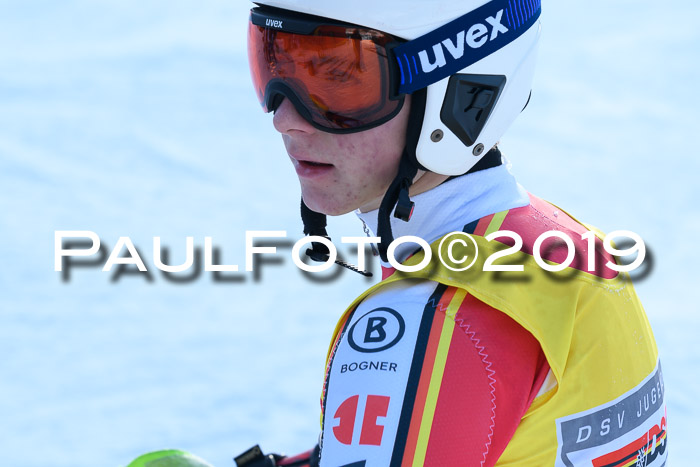 FIS Riesenslalom, ATA; Bay. Meisterschaft, Damen + Herren, 24.01.2020