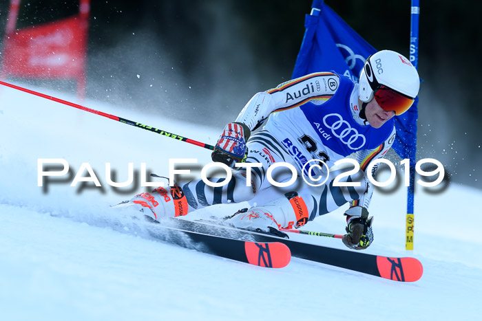FIS Riesenslalom, ATA; Bay. Meisterschaft, Damen + Herren, 24.01.2020