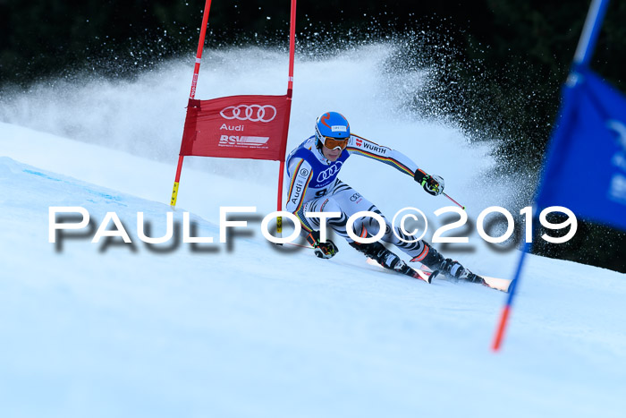 FIS Riesenslalom, ATA; Bay. Meisterschaft, Damen + Herren, 24.01.2020