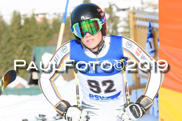 FIS Riesenslalom, ATA; Bay. Meisterschaft, Damen + Herren, 24.01.2020