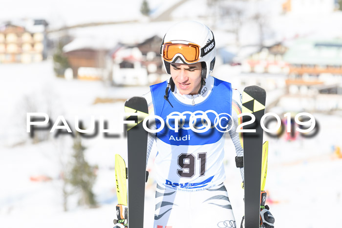 FIS Riesenslalom, ATA; Bay. Meisterschaft, Damen + Herren, 24.01.2020