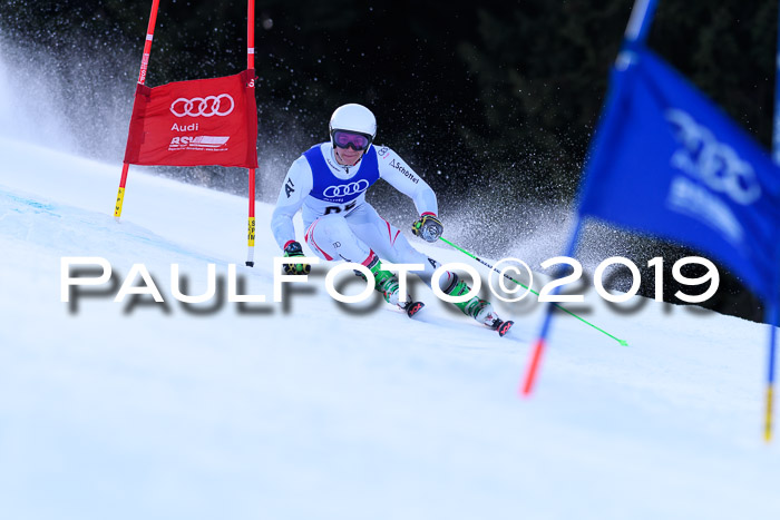 FIS Riesenslalom, ATA; Bay. Meisterschaft, Damen + Herren, 24.01.2020