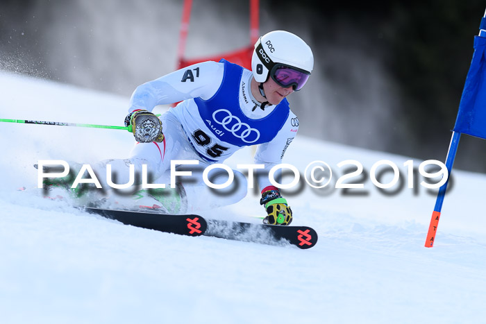 FIS Riesenslalom, ATA; Bay. Meisterschaft, Damen + Herren, 24.01.2020