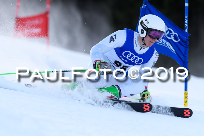 FIS Riesenslalom, ATA; Bay. Meisterschaft, Damen + Herren, 24.01.2020