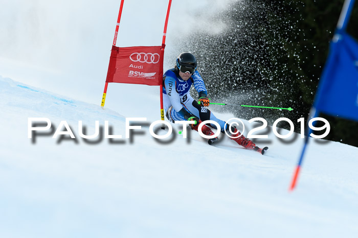 FIS Riesenslalom, ATA; Bay. Meisterschaft, Damen + Herren, 24.01.2020
