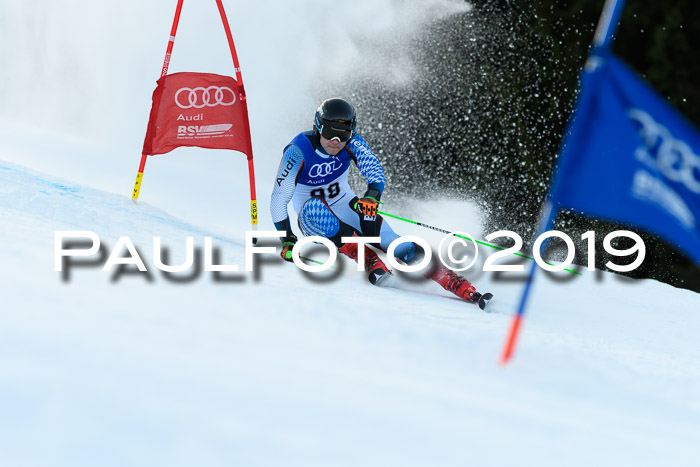 FIS Riesenslalom, ATA; Bay. Meisterschaft, Damen + Herren, 24.01.2020