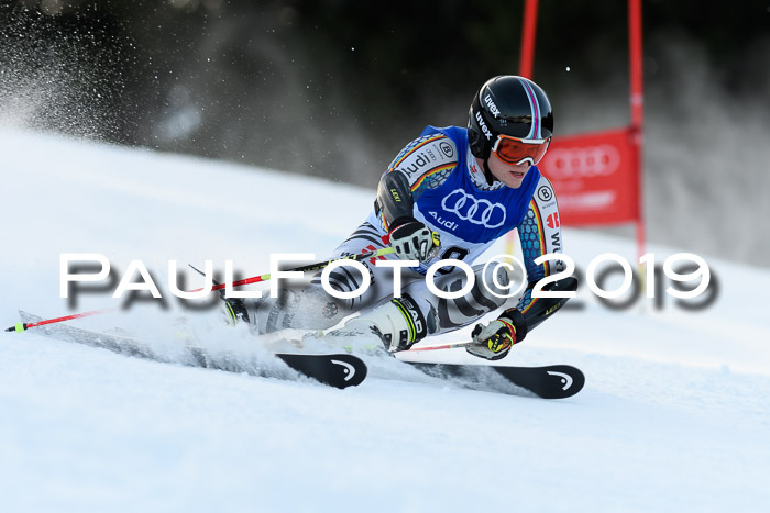 FIS Riesenslalom, ATA; Bay. Meisterschaft, Damen + Herren, 24.01.2020