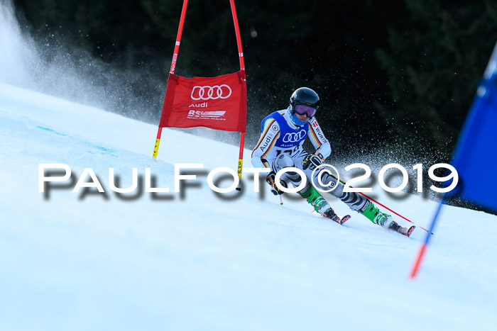 FIS Riesenslalom, ATA; Bay. Meisterschaft, Damen + Herren, 24.01.2020