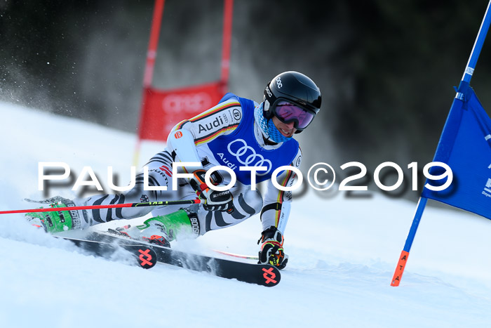 FIS Riesenslalom, ATA; Bay. Meisterschaft, Damen + Herren, 24.01.2020