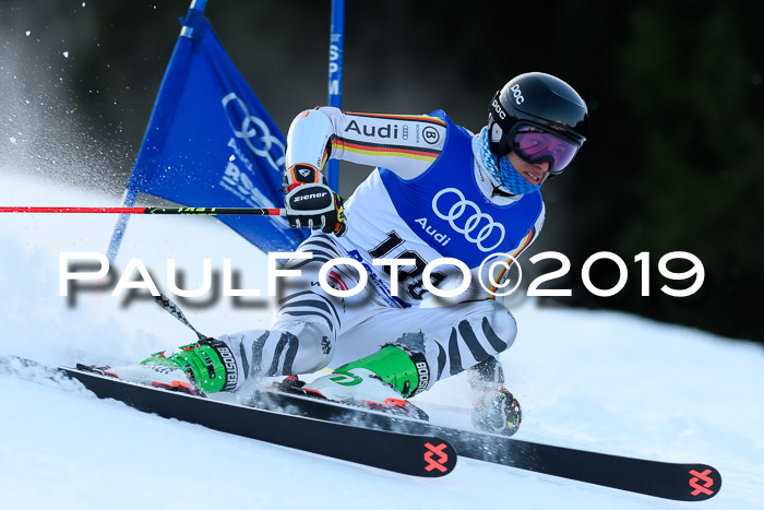 FIS Riesenslalom, ATA; Bay. Meisterschaft, Damen + Herren, 24.01.2020