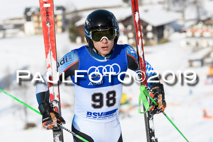 FIS Riesenslalom, ATA; Bay. Meisterschaft, Damen + Herren, 24.01.2020