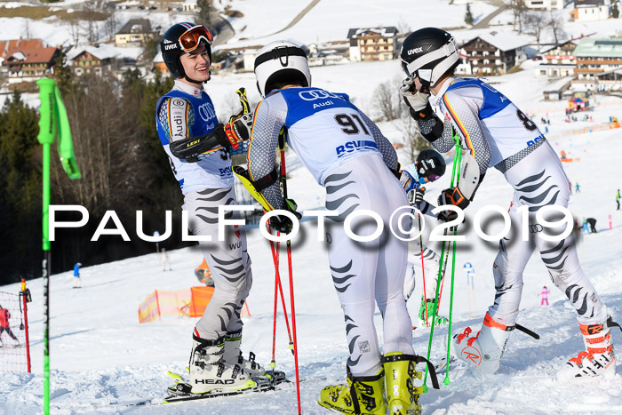 FIS Riesenslalom, ATA; Bay. Meisterschaft, Damen + Herren, 24.01.2020