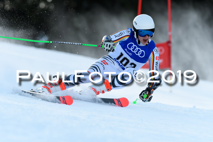 FIS Riesenslalom, ATA; Bay. Meisterschaft, Damen + Herren, 24.01.2020