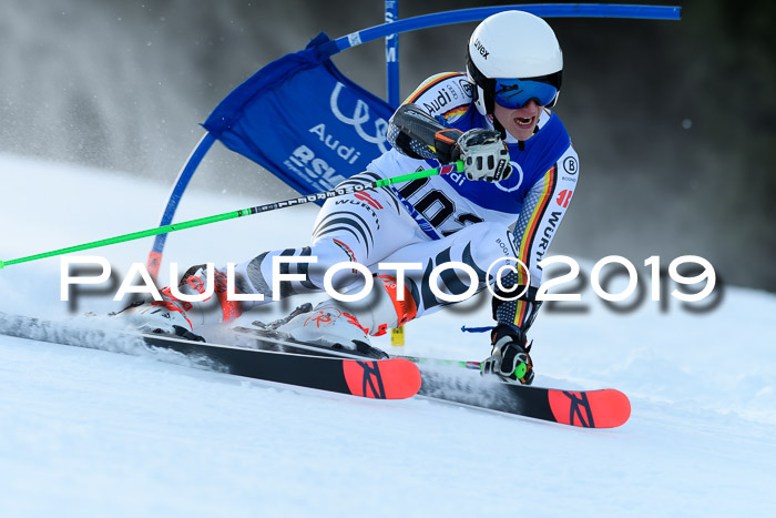 FIS Riesenslalom, ATA; Bay. Meisterschaft, Damen + Herren, 24.01.2020