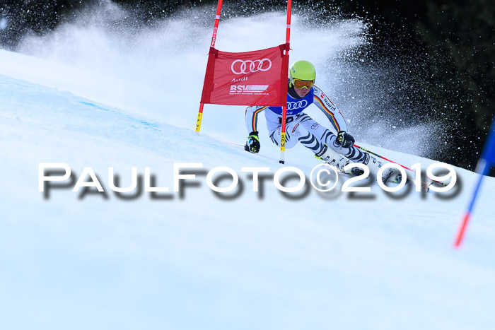 FIS Riesenslalom, ATA; Bay. Meisterschaft, Damen + Herren, 24.01.2020