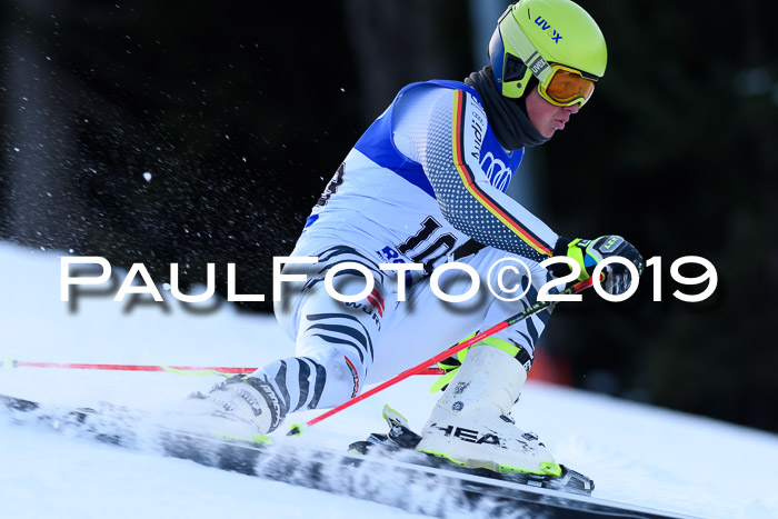 FIS Riesenslalom, ATA; Bay. Meisterschaft, Damen + Herren, 24.01.2020