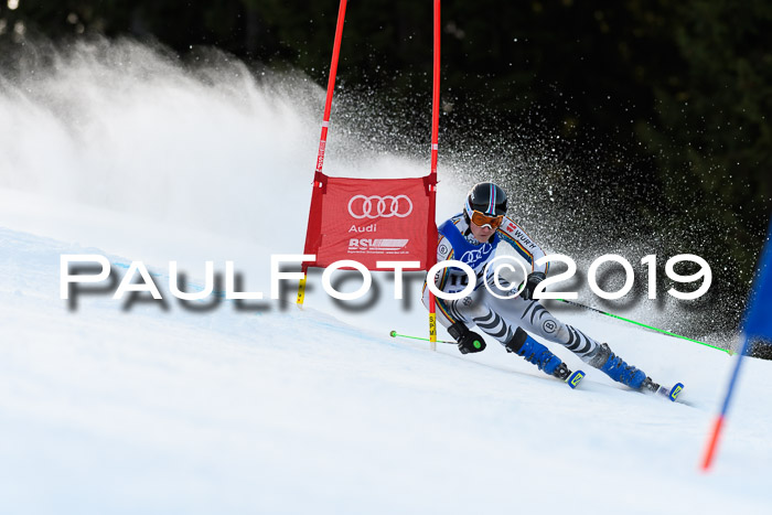 FIS Riesenslalom, ATA; Bay. Meisterschaft, Damen + Herren, 24.01.2020