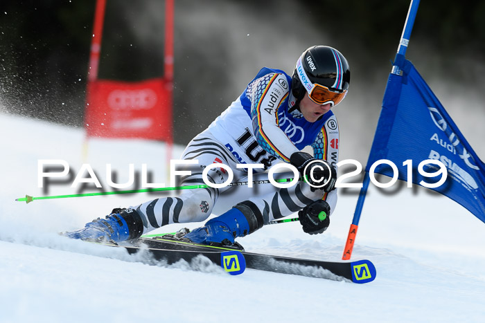 FIS Riesenslalom, ATA; Bay. Meisterschaft, Damen + Herren, 24.01.2020