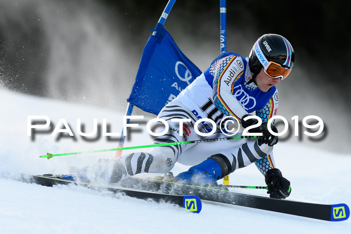 FIS Riesenslalom, ATA; Bay. Meisterschaft, Damen + Herren, 24.01.2020