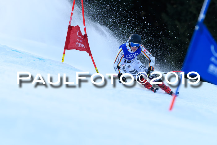 FIS Riesenslalom, ATA; Bay. Meisterschaft, Damen + Herren, 24.01.2020