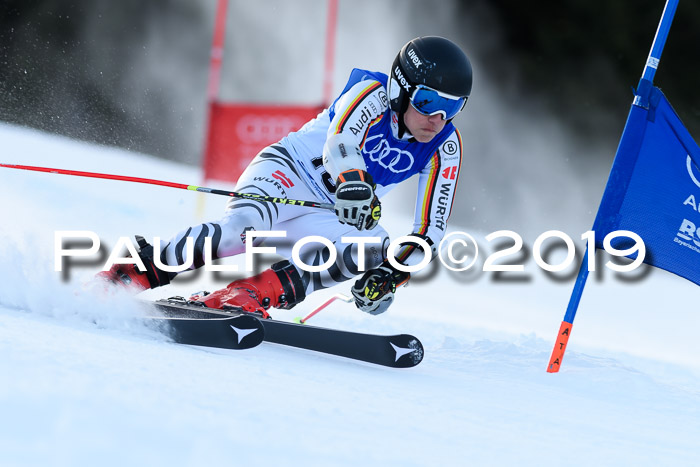 FIS Riesenslalom, ATA; Bay. Meisterschaft, Damen + Herren, 24.01.2020