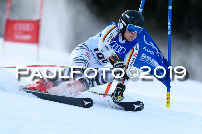 FIS Riesenslalom, ATA; Bay. Meisterschaft, Damen + Herren, 24.01.2020