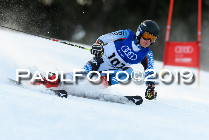 FIS Riesenslalom, ATA; Bay. Meisterschaft, Damen + Herren, 24.01.2020