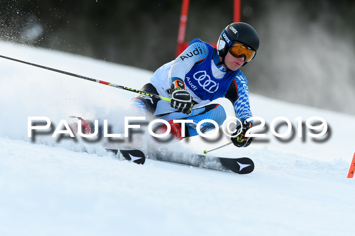FIS Riesenslalom, ATA; Bay. Meisterschaft, Damen + Herren, 24.01.2020