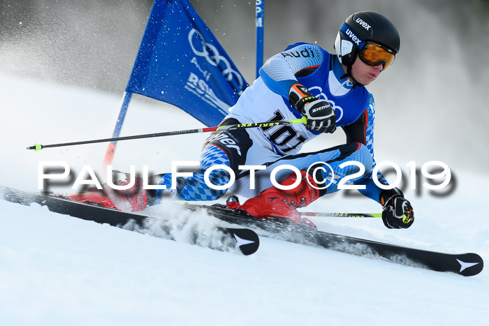 FIS Riesenslalom, ATA; Bay. Meisterschaft, Damen + Herren, 24.01.2020
