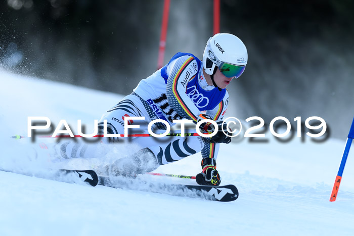 FIS Riesenslalom, ATA; Bay. Meisterschaft, Damen + Herren, 24.01.2020