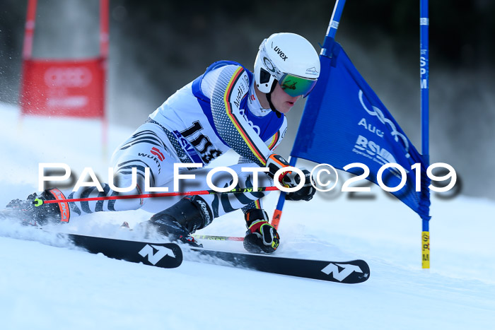 FIS Riesenslalom, ATA; Bay. Meisterschaft, Damen + Herren, 24.01.2020