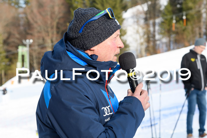 FIS Riesenslalom, ATA; Bay. Meisterschaft, Damen + Herren, 24.01.2020