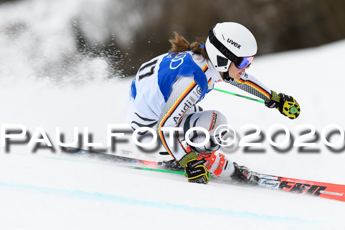 Bayerische Schülermeisterschaft Alpin Riesenslalom 25.01.2020