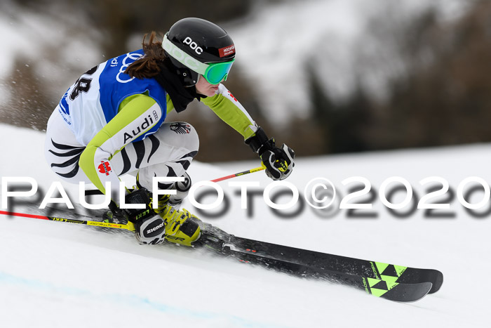 Bayerische Schülermeisterschaft Alpin Riesenslalom 25.01.2020