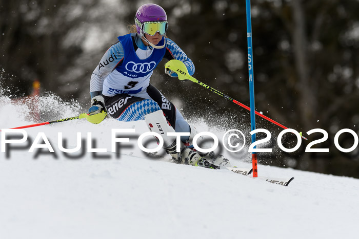 Bayerische Schülermeisterschaft Alpin Slalom 26.01.2020