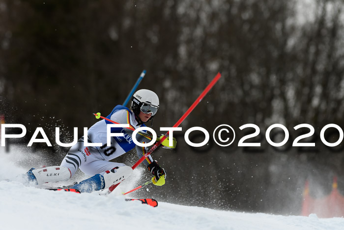 Bayerische Schülermeisterschaft Alpin Slalom 26.01.2020