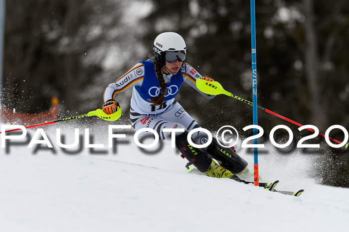 Bayerische Schülermeisterschaft Alpin Slalom 26.01.2020