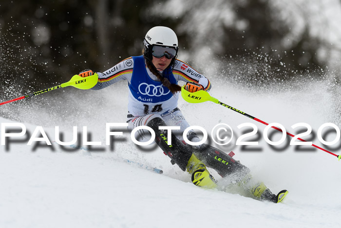 Bayerische Schülermeisterschaft Alpin Slalom 26.01.2020