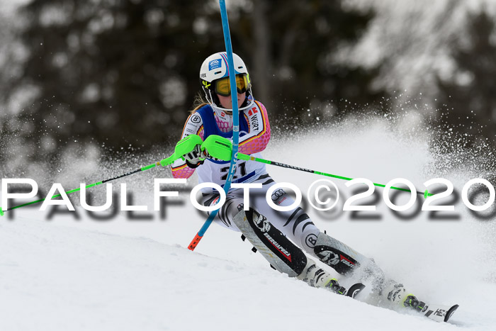 Bayerische Schülermeisterschaft Alpin Slalom 26.01.2020