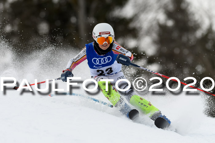 Bayerische Schülermeisterschaft Alpin Slalom 26.01.2020