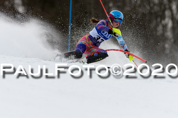 Bayerische Schülermeisterschaft Alpin Slalom 26.01.2020