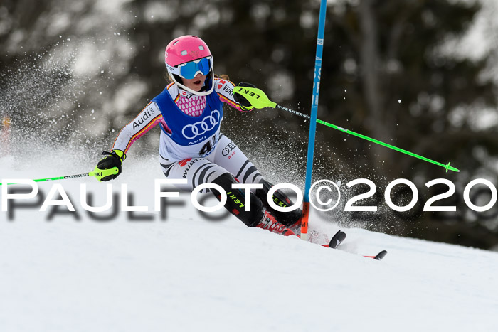 Bayerische Schülermeisterschaft Alpin Slalom 26.01.2020