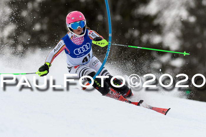 Bayerische Schülermeisterschaft Alpin Slalom 26.01.2020