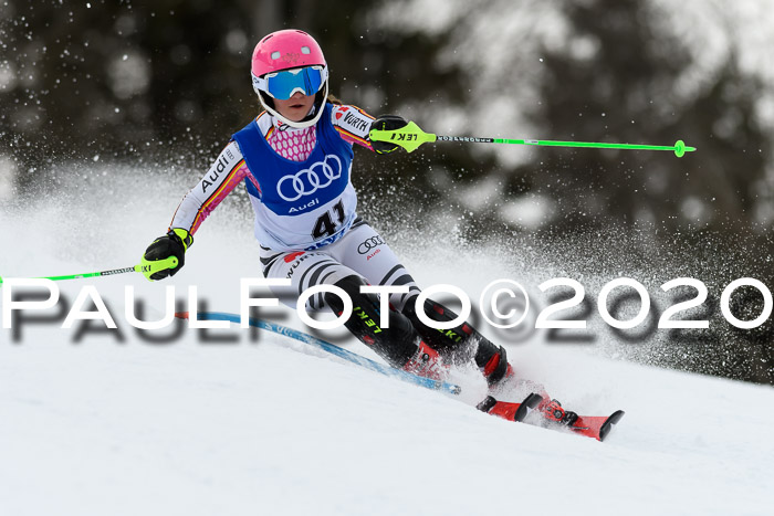 Bayerische Schülermeisterschaft Alpin Slalom 26.01.2020