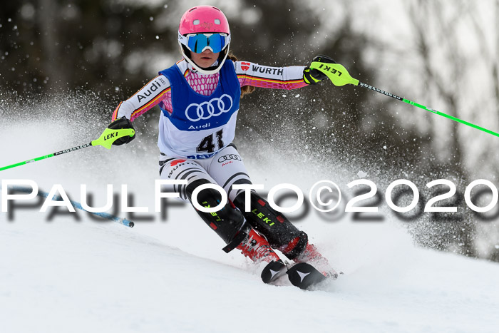 Bayerische Schülermeisterschaft Alpin Slalom 26.01.2020