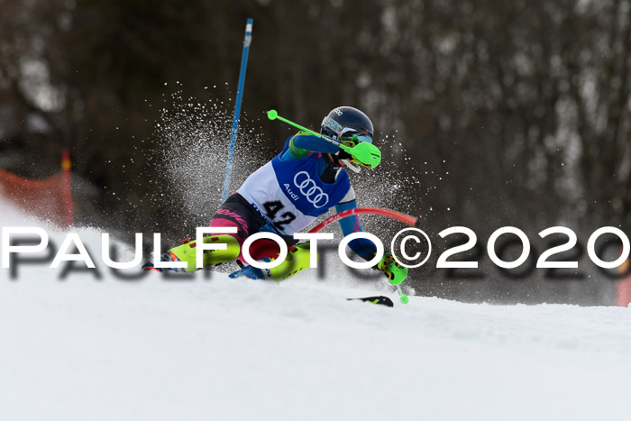 Bayerische Schülermeisterschaft Alpin Slalom 26.01.2020