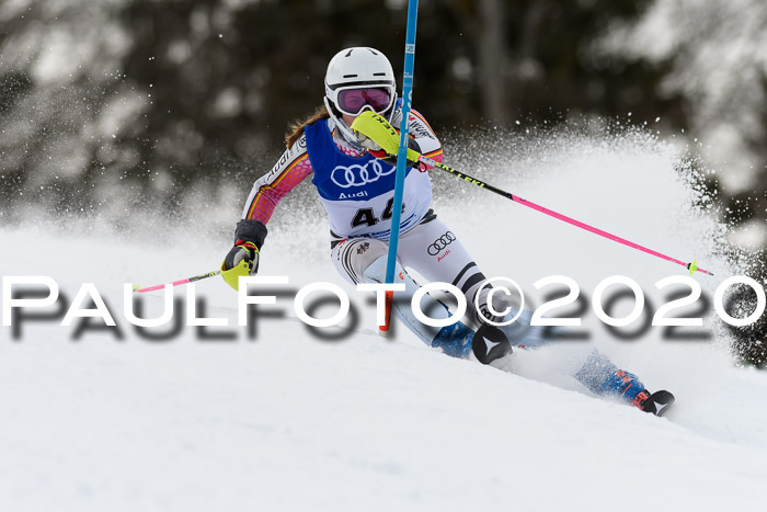 Bayerische Schülermeisterschaft Alpin Slalom 26.01.2020
