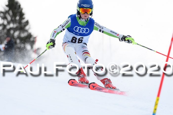 Bayerische Schülermeisterschaft Alpin Slalom 26.01.2020