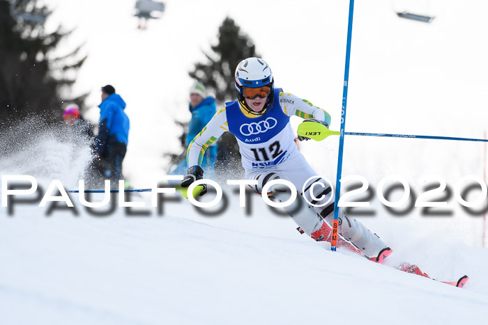 Bayerische Schülermeisterschaft Alpin Slalom 26.01.2020