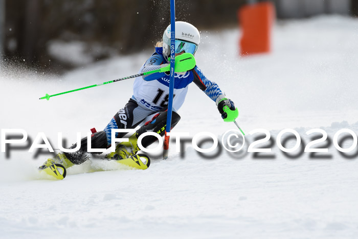 Bayerische Schülermeisterschaft Alpin Slalom 26.01.2020